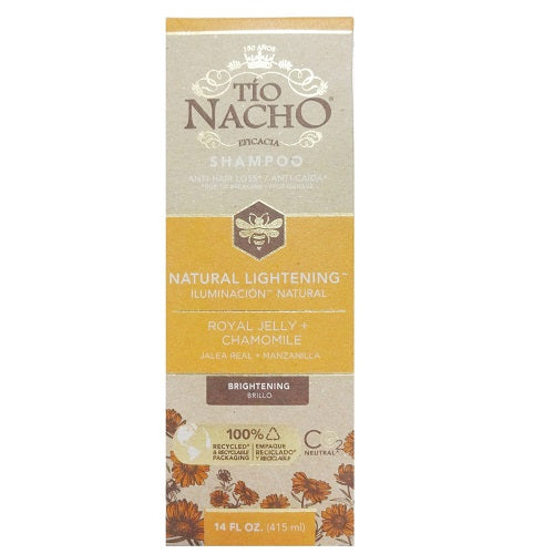 tio nacho shamp 14oz natural lightening -- 12 per case