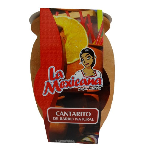 cantarito de barro hand painted -- 36 per case