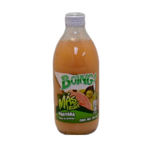 boing soda 12oz glass guava -- 24 per case