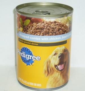 pedigree 13.2oz chopped combo -- 12 per case