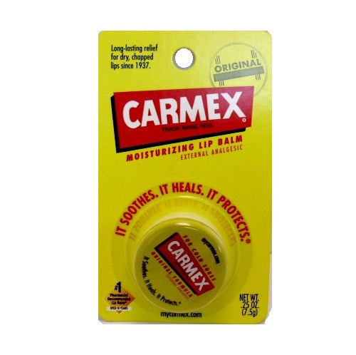 carmex lip balm .25oz orgnl tin medicate -- 12 per box