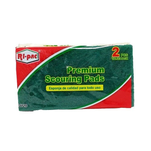 ri- pac premiun scouring pads 2pk -- 36 per case