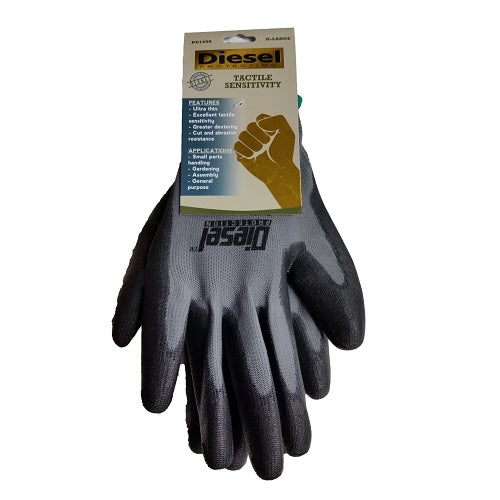 diesel gloves x- lg tactile sensitivity -- 12 per box