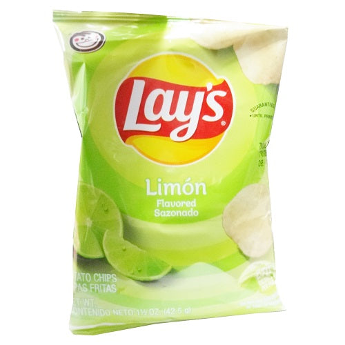 lays potato chips limon 1 oz -- 64 per case