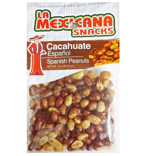 la mexicana cacahuate espa ol 3oz -- 12 per case