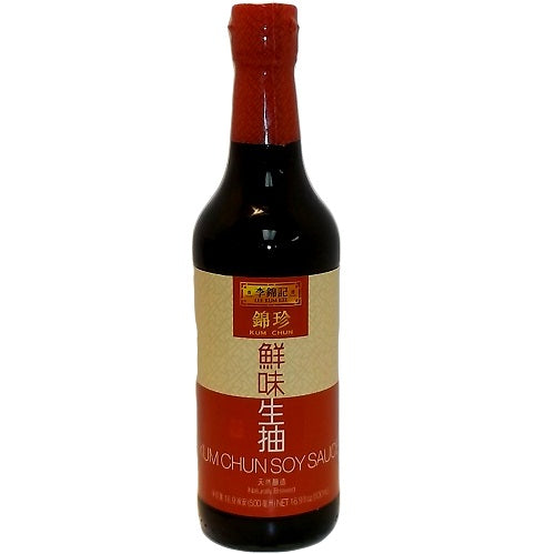 kum chun soy sauce 16.9oz -- 12 per case