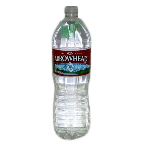 arrowhead spring water 1.5 ltr -- 12 per case