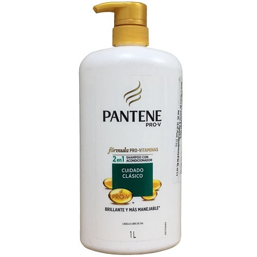 pantene pro-v 2 in 1 1ltr classic care -- 9 per case