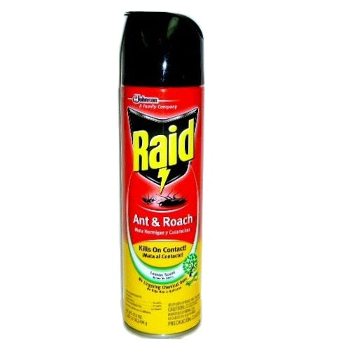 raid ant roach 17.5oz lemon scent -- 12 per case