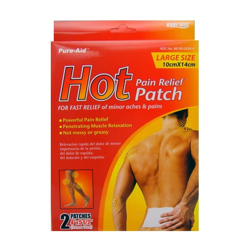 p.a hot patch 2pk 4x5.5in -- 24 per box