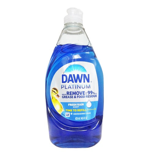 dawn platinum dish liq 14.6oz fresh rain -- 10 per case