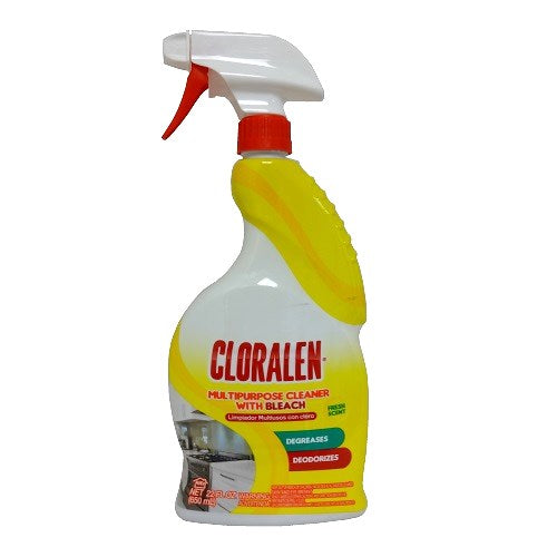 cloralen cleaner 22oz w- bleach -- 12 per case