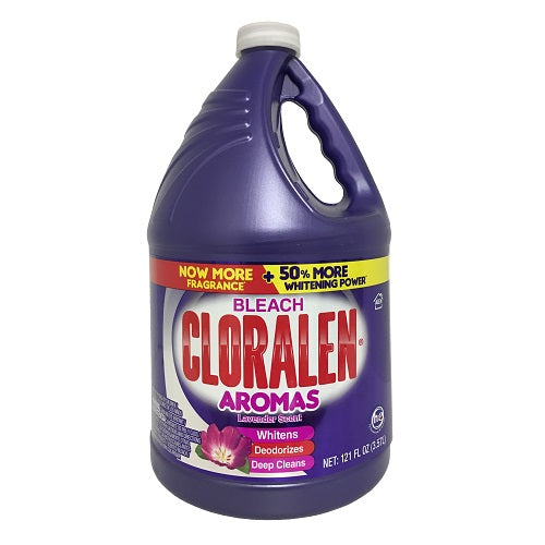 cloralen bleach 121oz he aromas lavender -- 6 per case