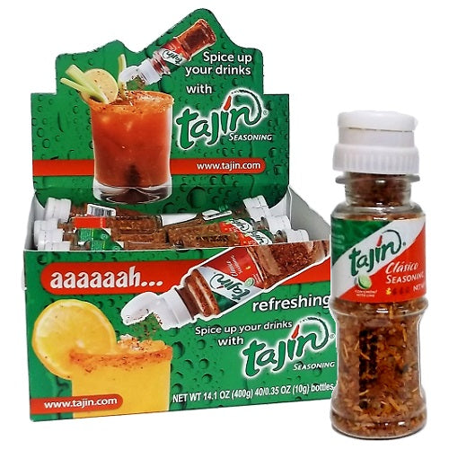 tajin seasoning .35oz display -- 40 per box