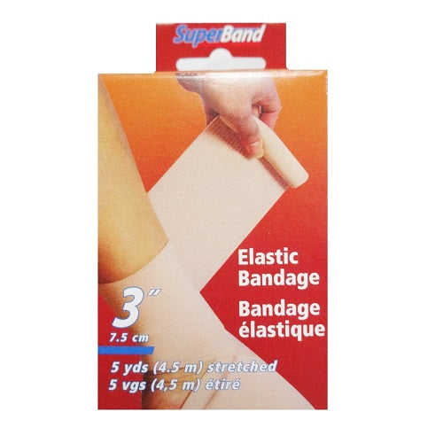 super band elastic bandage 3in -- 36 per case