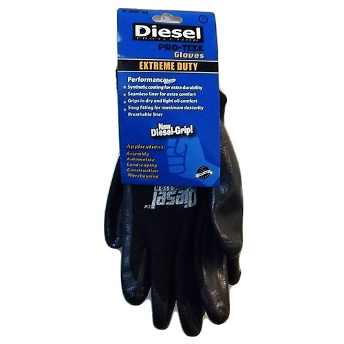 diesel gloves pro- tekk md 13 gage -- 12 per box