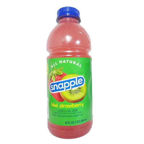 snapple 32oz kiwi strawberry -- 12 per case