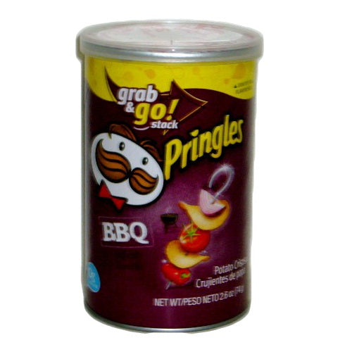 pringles 2.5oz bbq potato crisps -- 12 per case