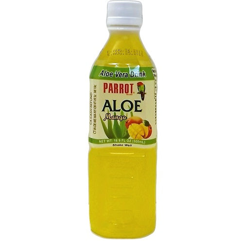 parrot aloe drink 16.9oz mango -- 20 per case