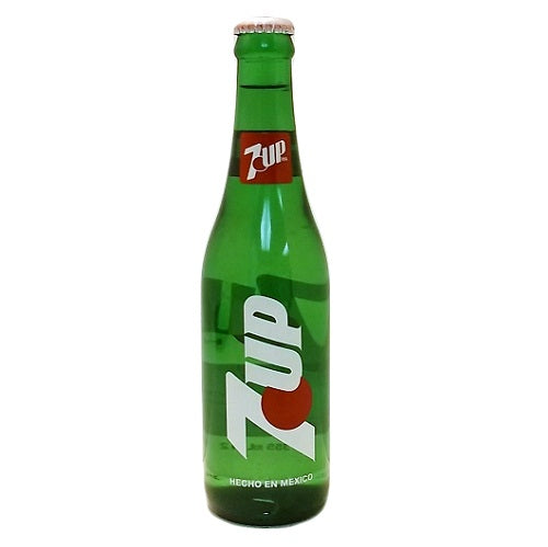 7- up soda 12oz glass 355ml -- 12 per case