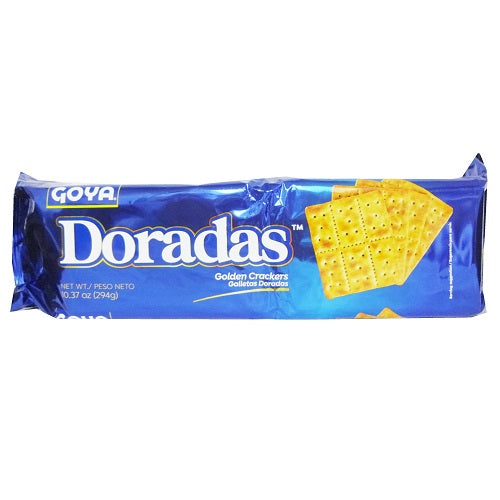 goya doradas crackers 10.37oz -- 12 per case