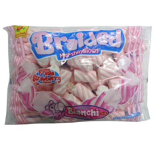 de la rosa braided 10oz marshmallow -- 24 per case