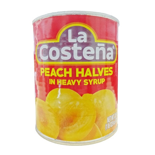 la coste a peach halves 28.9oz -- 12 per case