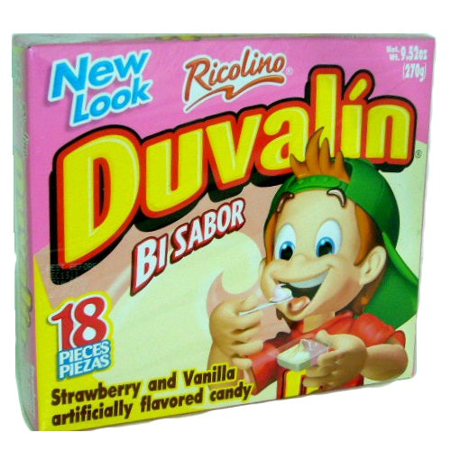 duvalin 18ct strw- vnla candy -- 24 per case