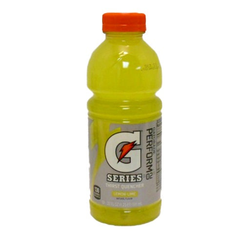 gatorade g 20oz lemon lime -- 24 per case