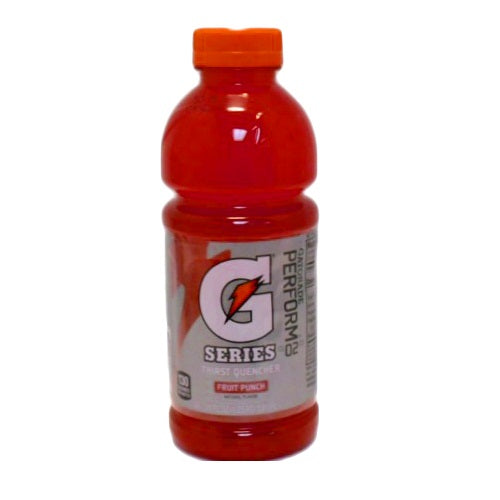 gatorade g 20oz fruit punch -- 24 per case