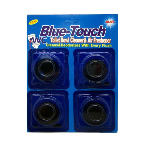 blue- touch toilet bowl cleaner air fre -- 36 per box