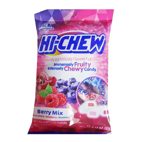 hi- chew candy berry mix 3.17oz -- 6 per case