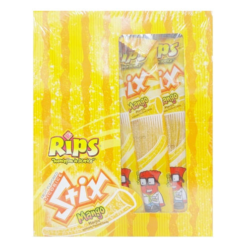 rips stix mango licorice 1.76oz -- 24 per box