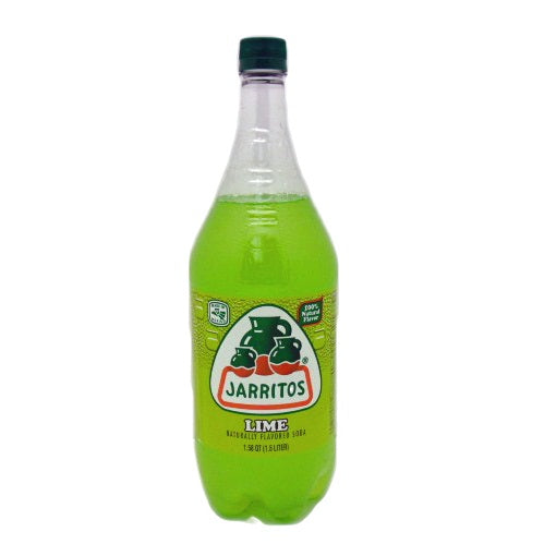 jarritos soda 1.5 ltrs lime crv -- 8 per case