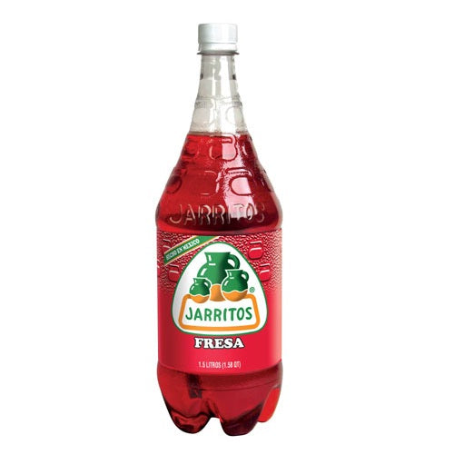 jarritos soda 1.5 ltrs strawberry -- 8 per case