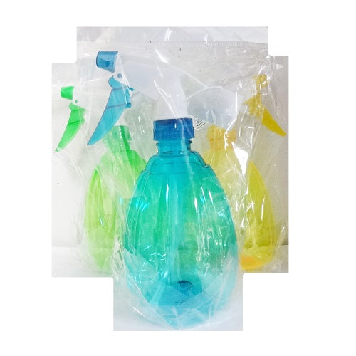 spray bottle clear asst clrs -- 10 per box