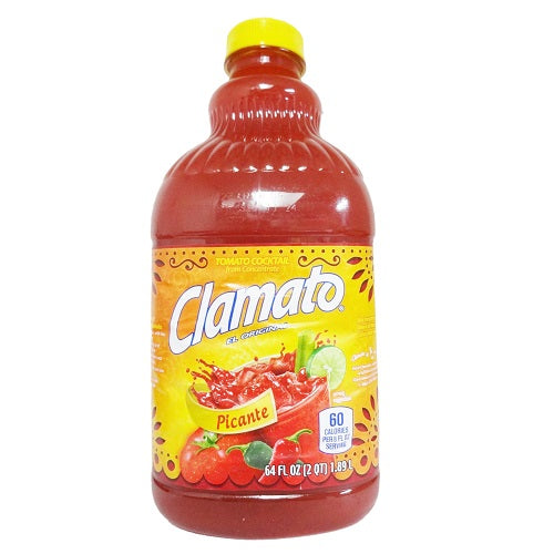 clamato tomato cocktail 64oz picante -- 8 per case