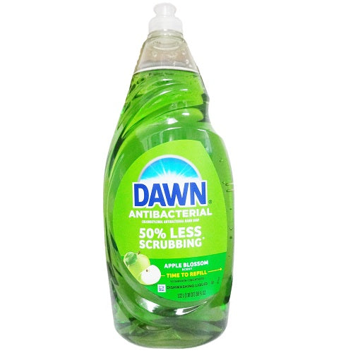 dawn dish liq antibacterial 38oz apple b -- 8 per case