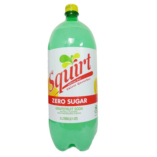 squirt soda 2 ltrs zero sugar -- 8 per case