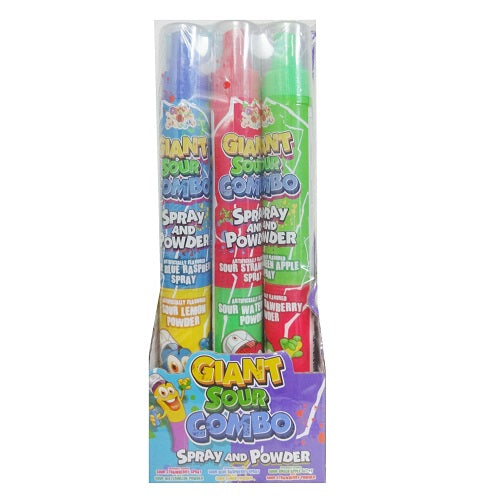 giant sour combo candy 2.82oz asst flv -- 12 per box