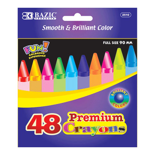 crayons 48ct -- 24 per case