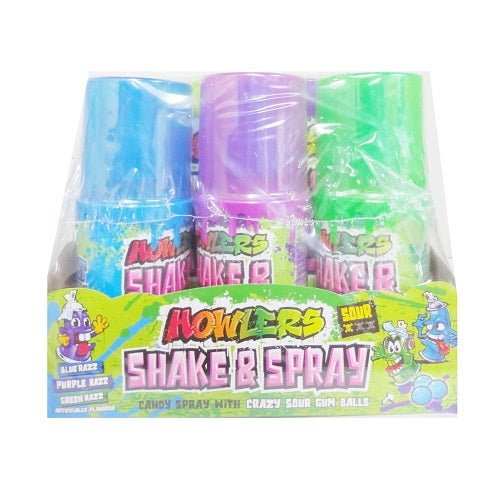 shake spray sour candy 2.77oz asst flv -- 12 per box