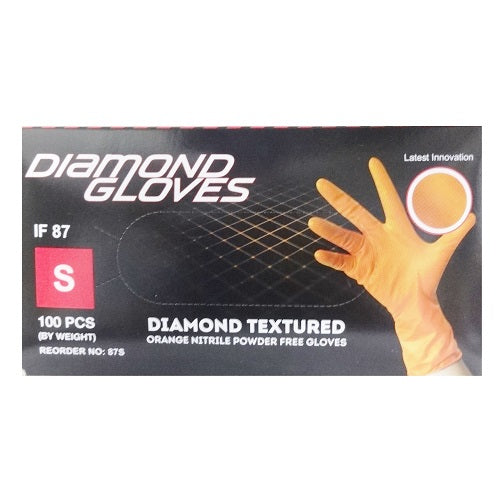 d. gloves nitrile orange 100ct smll -- 10 per case