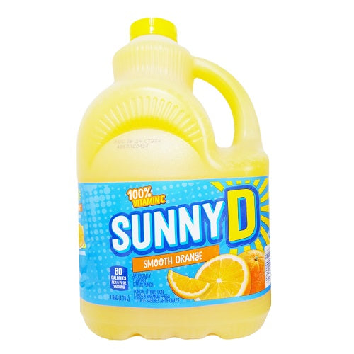 sunny d 1 gl smooth orange -- 4 per case