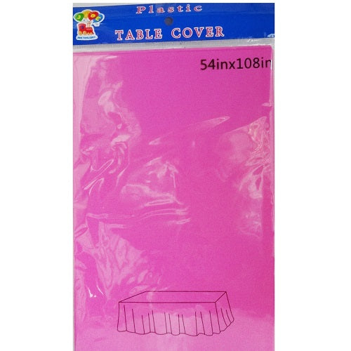 table cover 54 x 108in pink -- 24 per box