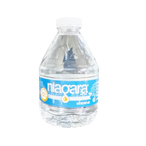 niagara water 8oz 24pk -- 1 per case