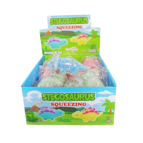 toy squishy dinosaur w- light asst -- 12 per box