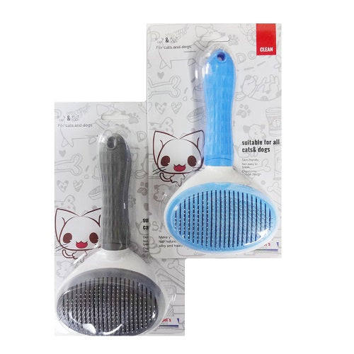 pet hair brush 7in asst clrs -- 12 per box