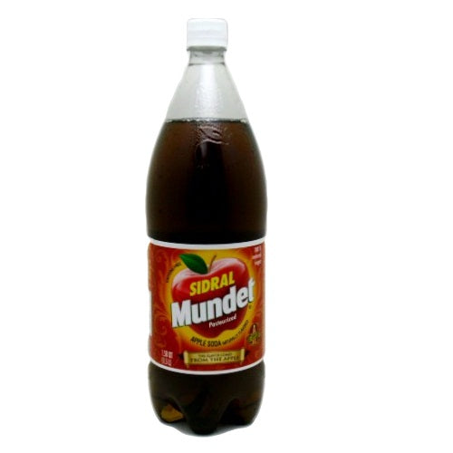 sidral mundet 1.5 ltr apple soda -- 8 per case