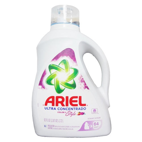 ariel ultra liq 92oz color style -- 4 per case